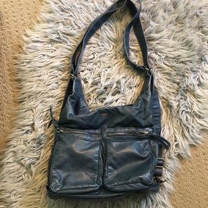 Buttery soft Cargo dark blue purse